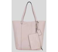Ashwood Leather 'serela' Real Leather Shoulder Bag With Detachable Pouch In Beige Beige