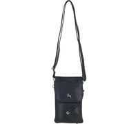 Ashwood Leather Women's 'York' Real Leather Smartphone Crossbody Bag in Black Ashwood Leather Black One Size