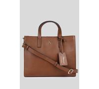 Ashwood Leather 'sogno Di Pelle' Real Leather Tote Bag In Tan Tan