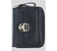 Ashwood Leather 'sorellia' Real Leather Purse In Black Black