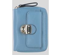 Ashwood Leather 'sorellia' Real Leather Purse In Blue Blue