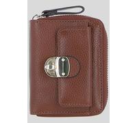 Ashwood Leather 'sorellia' Real Leather Purse In Tan Tan