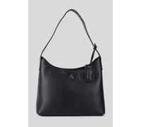 Ashwood Leather 'splendore Di Milano' Real Leather Hobo Shoulder Bag In Black Black