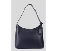 Ashwood Leather 'splendore Di Milano' Real Leather Hobo Shoulder Bag In Navy Navy
