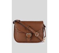Ashwood Leather 'stile Fiorentino' Real Leather Crossbody Bag In Tan Tan