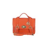 Ashwood Leather Stylish Real Leather Large Satchel Bag In Orange Orange One Size