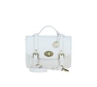 Ashwood Leather Stylish Real Leather Large Satchel Bag In White White One Size
