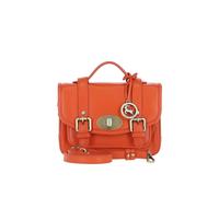 Ashwood Leather Stylish Real Leather Medium Satchel Bag In Orange Orange One Size
