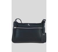 Ashwood Leather 'swansea' Real Leather Crossbody Bag In Black Black One Size