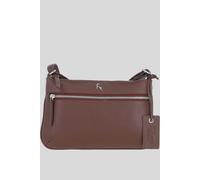 Ashwood Leather 'swansea' Real Leather Crossbody Bag In Light Brown Light Brown One Size
