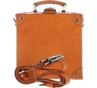 Ashwood Leather Trinket Box Tan-(L) 18.5 Cm X (H) 18.5 Cm X (W) 10 Cm