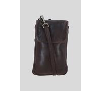 Ashwood Leather 'unicita Urbana' Real Leather Crossbody Smartphone Bag In Brown Brown One Size