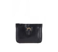 Ashwood Leather Vegetable Tanned Small Real Leather Shoulder Bag In Black Black
