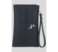 'Vivienna' Real Leather Purse Ashwood Leather Black One Size