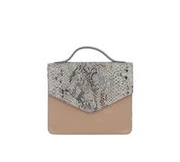 Ashwood Leather Women's 'Allegra' Patent Leather Small Cross Body Bag in Nude Ashwood Leather Nude One Size