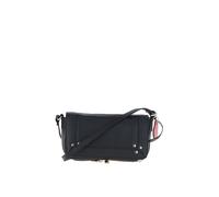 Ashwood Leather Women's 'Blossom' Flap Over Real Leather Shoulder Bag in Black Ashwood Leather Black One Size