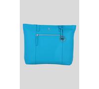 Ashwood Leather Women's 'Bray' Designer Leather Shoulder Bag with Secure Zip Pocket in Bright Blue Ashwood Leather Bright Blue One Size