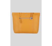 Ashwood Leather Women's 'Bray' Designer Leather Shoulder Bag with Secure Zip Pocket in Yellow Ashwood Leather Yellow One Size