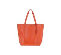 Ashwood Leather Women's 'Bulky' Long Handle Leather Shopper Bag in Orange Ashwood Leather Orange One Size