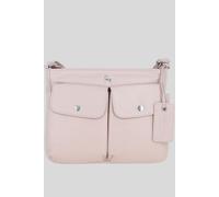 Ashwood Leather Women's 'Cardiff' Real Leather Crossbody Bag in Light Pink Ashwood Leather Light Pink One Size