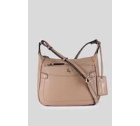 Ashwood Leather Women's 'Classico Napoli' Real Leather Top Zip Crossbody Bag in Beige Ashwood Leather Beige One Size