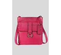 Ashwood Leather Women's 'Heaven' Real Leather Cross Body Bag in Raspberry Ashwood Leather Raspberry One Size