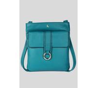 Ashwood Leather Women's 'Heaven' Real Leather Cross Body Bag in Teal