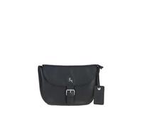Ashwood Leather Women's 'Limerick' Real Leather Flap Crossbody Bag in Black Ashwood Leather Black One Size