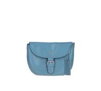 Ashwood Leather Women's 'Limerick' Real Leather Flap Crossbody Bag in Blue Ashwood Leather Blue One Size