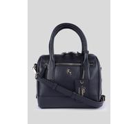Ashwood Leather Women's 'Moda Siciliana' Real Leather Tote Crossbody Bag in Navy Ashwood Leather Navy One Size