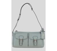 Ashwood Leather Women's 'Nevaria' Real Leather Shoulder Bag in Olive Ashwood Leather Olive One Size