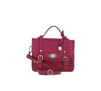 Ashwood Leather Women's Stylish Real Leather Small Satchel Bag in Raspberry Ashwood Leather Raspberry One Size