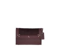 Ashwood Leather Women's 'Viviana' Natural Hair On Hide Medium Cross Body Bag in Burgundy Ashwood Leather Burgundy One Size