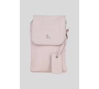 'York' Real Leather Smartphone Crossbody Bag Ashwood Leather Light Pink One Size