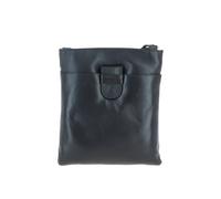 Ashwood Leather Zip Top Vegetable Tanned Real Leather Crossbody Bag In Black Black