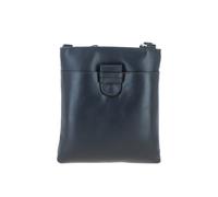 Ashwood Leather Zip Top Vegetable Tanned Real Leather Crossbody Bag In Navy Navy
