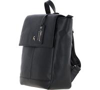 Ashwood Real Leather Backpack for Women - Pebbled Leather Rucksack Bag with Gold Hardware & Jacquard Floral Lining - Stylish Small Travel Backpack & Everyday Handbag, Flapover School Bag 64257
