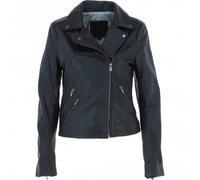 Ashwood Real Leather Biker Jacket: G-Celia22 - 12 - Leather - Black