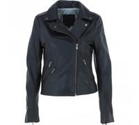 Ashwood Real Leather Biker Jacket: G-Celia22 - 24 - Leather - Black
