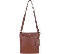 'Curvo' Real Leather Crossbody Bag Ashwood Leather Tan One Size