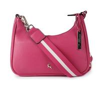 Ashwood Real Leather Crossbody Bag for Women - Gold Hardware with Adjustable Webbing Strap - Compact Everyday Shoulder Bag: 64296 (Raspberry Sorbet)