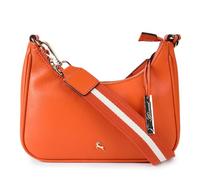 Ashwood Real Leather Crossbody Bag for Women - Gold Hardware with Adjustable Webbing Strap - Compact Everyday Shoulder Bag: 64296 (Mandarin)