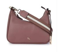 Ashwood Real Leather Crossbody Bag for Women - Gold Hardware with Adjustable Webbing Strap - Compact Everyday Shoulder Bag: 64296 (Rose)