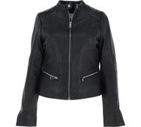 Ashwood 'Serefina' Real Leather Biker Jacket - 20 - Black
