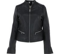 Ashwood 'Serefina' Real Leather Biker Jacket - 8 - Black