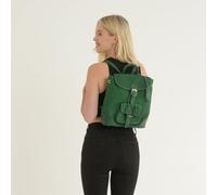 Ashwood Suede and Leather Backpack - One Size - Green