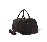 Ashwood Vintage Genuine Leather Holdall - Large Travel/Weekend/Overnight/Sports Duffle Bag for Men - Antico - Jayden - Brown