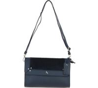 Ashwood 'Viviana' Natural Hair On Hide Medium Crossbody Bag - One Size - Navy - Leather