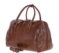 Ashwood Westminster Genuine Premium Leather Holdall Duffle Bag with Multiple Organiser Compartments, Harry (Bridge)
