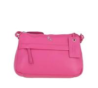 Ashwood Women’s Elegant Genuine Leather Crossbody Bag - Stylish Small Shoulder Handbag for Everyday Use, Travel & Work - Bag with Adjustable Strap, Zip Closure & Organised Interior: Perth (Hot Pink)